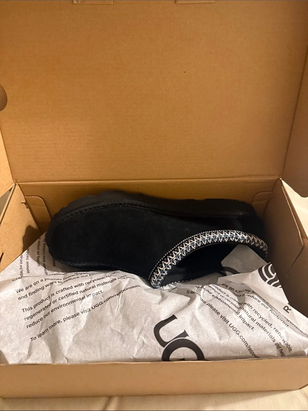 UGG Black Kids Tasman II